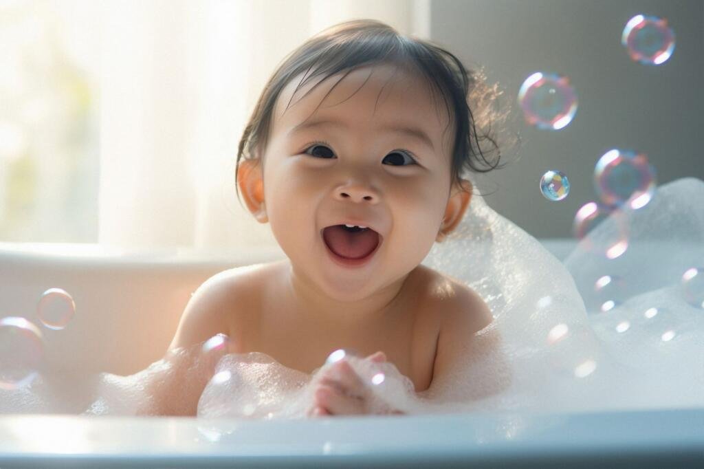 Tips Mandi Bayi & Balita: Body Wash Aman & Kulit Tetap Lembap Tips Mandi Bayi & Balita: Body Wash Aman & Kulit Tetap Lembap